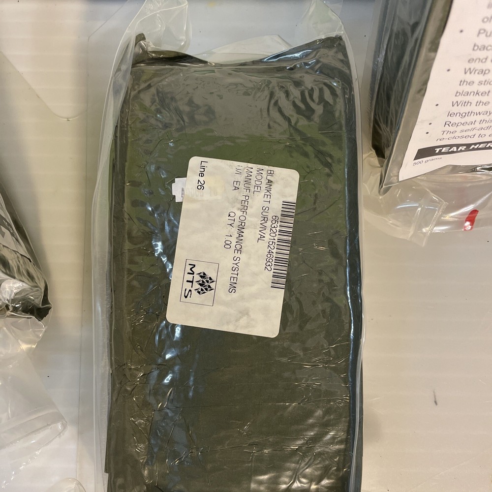 Survival Blanket and Tactical Suction Easy