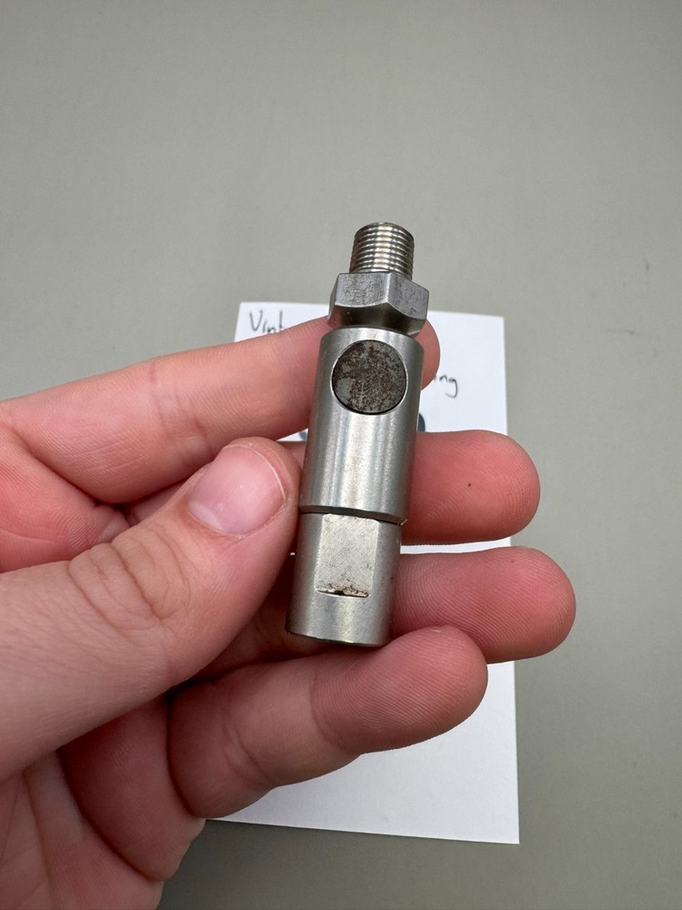 Vintage PB Quick Release Fitting-Gloss Silver