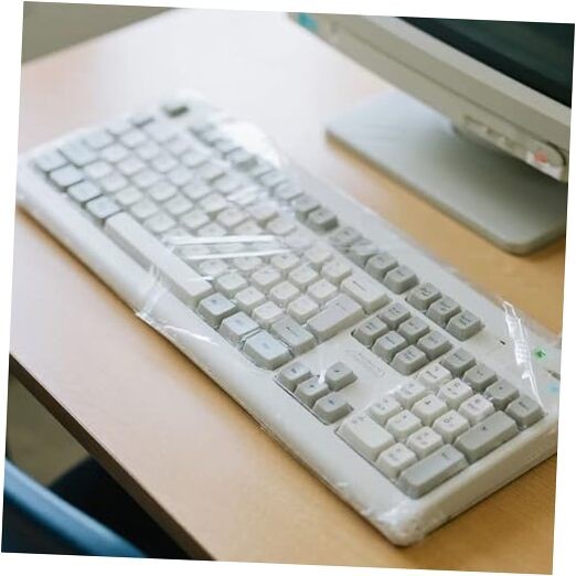 50Pcs Keyboard Cover - Disposable Keyboard Protector for Desktop Dustproof