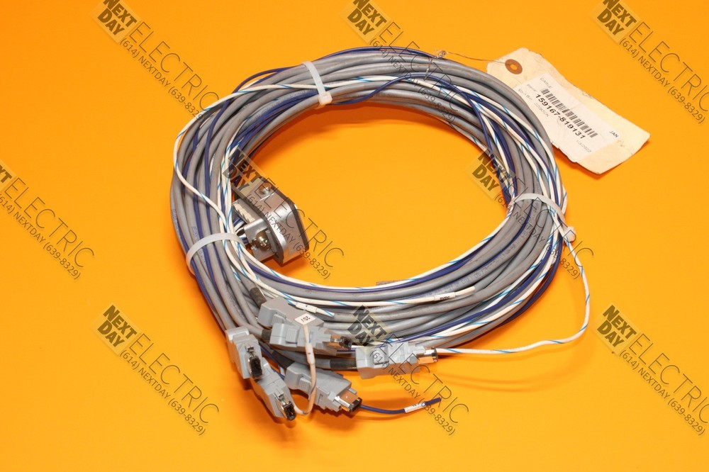 Motoman, 180726-819131, Cable Assy Plug EWM1879-M1.5 Encoder MLX200 Wire Harness