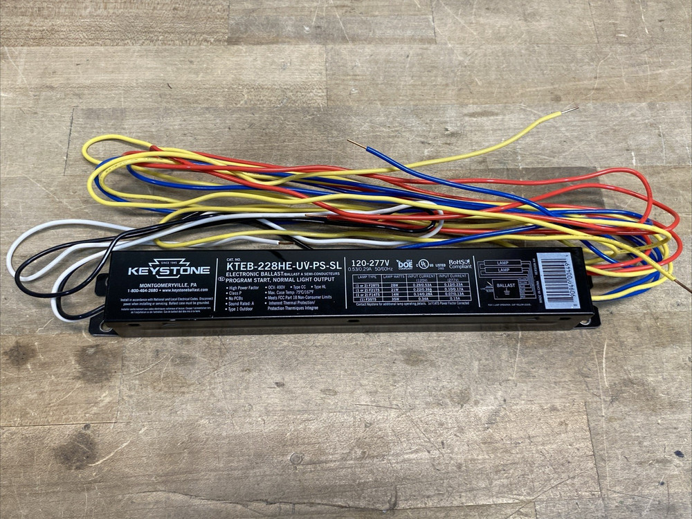 **NEW** Keystone KTEB-228HE-UV-PS-SL