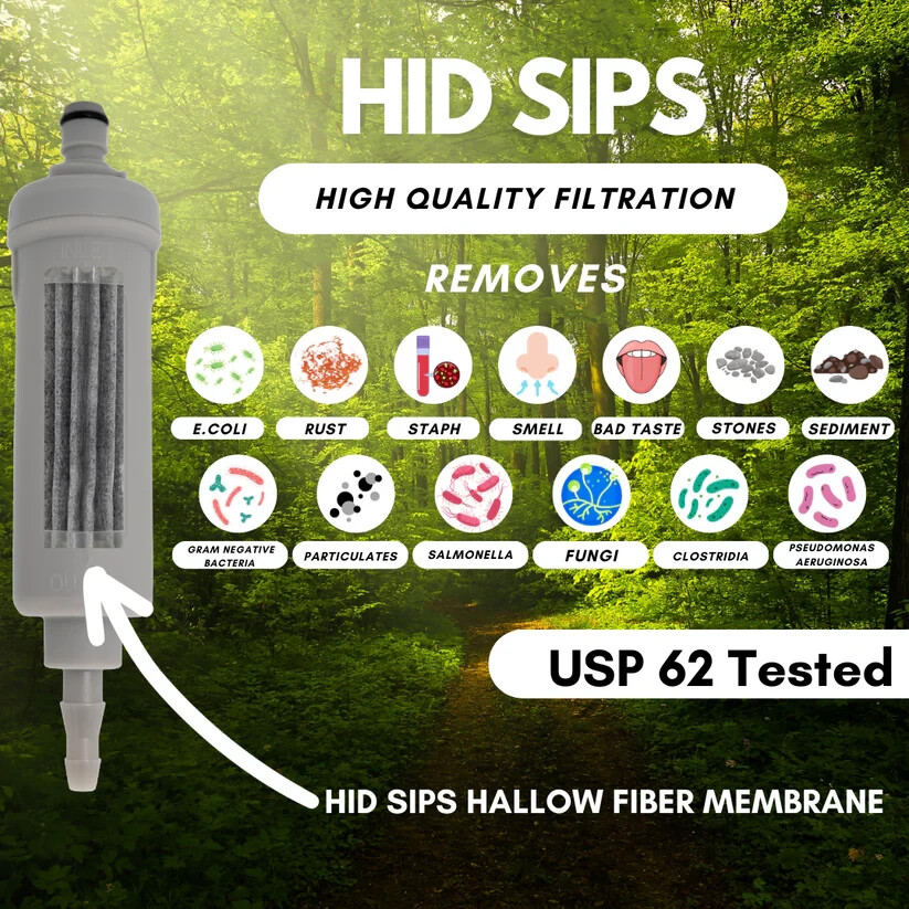 Gravity Filtration System for Hiking, Backpacking, Camping, and More!