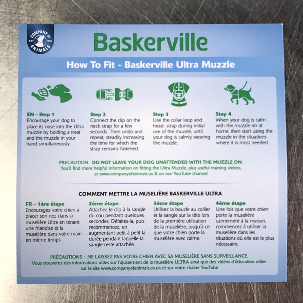 Baskerville Ultra Muzzle Dog Comfortable Plastic Mesh Basket Black Size 3