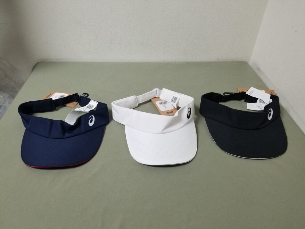 New Asics Adjustable PF Visor. 3 Colors To Choose.