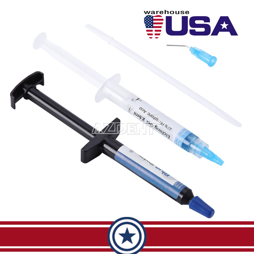 Dental Orthodontic Light Cure Adhesive Resin Bonding Curing Paste Medium Flow