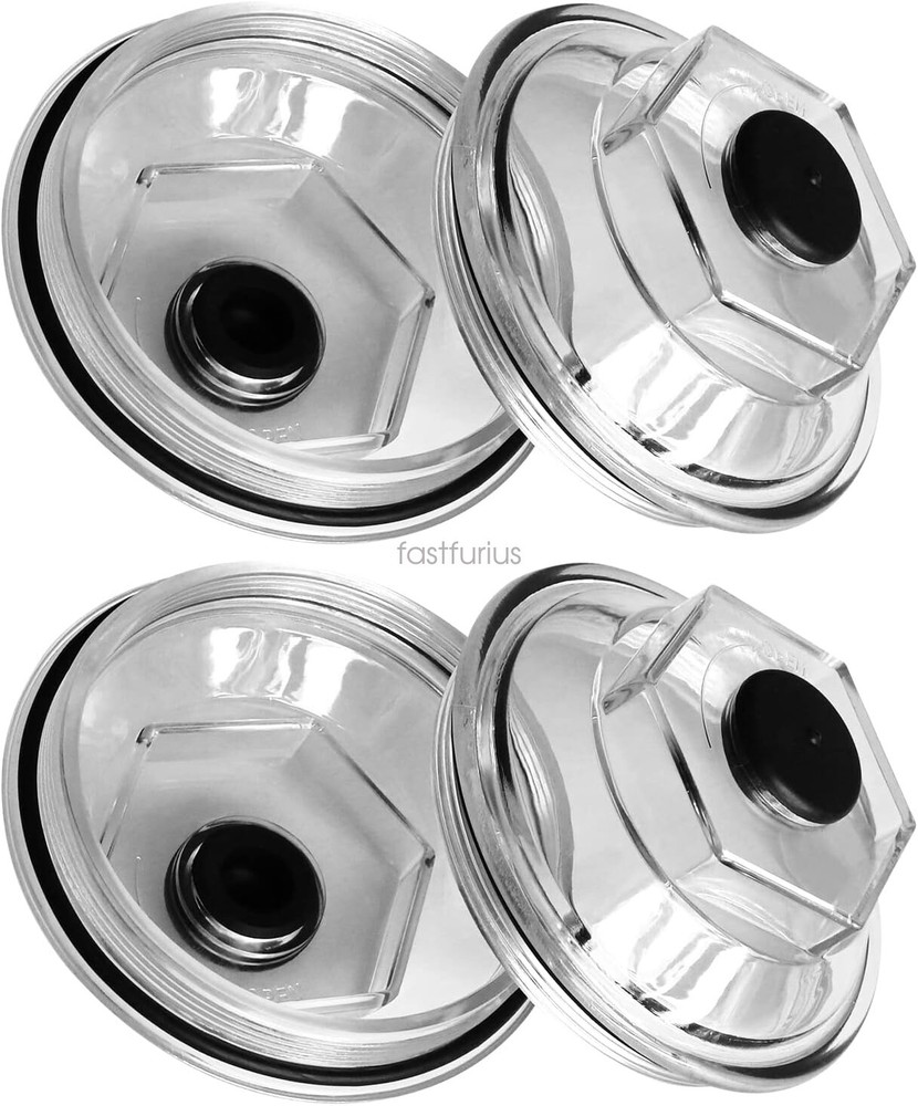 4X 21-36 Oil Caps For Dexter 4.0" 10k 12k & 15k Hubs For Dexter K71-148-00