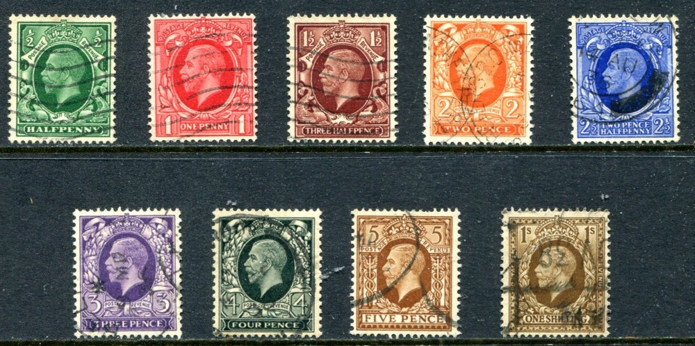 Great Britain 1934 - 1936 Used Lot