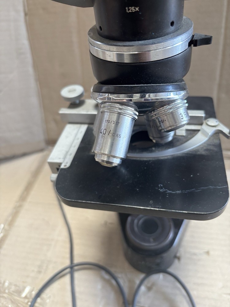 Ernst Leitz Wetzlar Microscope