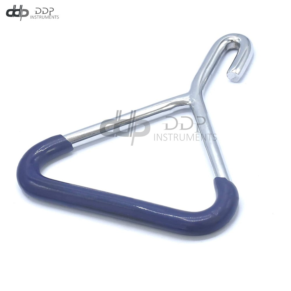 OB Handle Chrome Plated Heavy Duty Construction with Rubber Grip