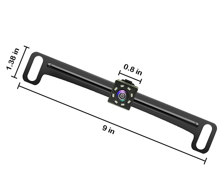 Backup Camera Rearview License Plate for DUAL DMCPA70