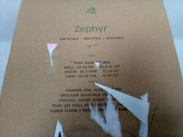 Zephyr helmet - Retrospec - Gray, Large Size