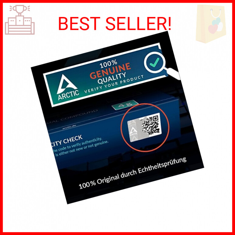 ARCTIC MX-4 (8 g) - Premium Performance Thermal Paste for All Processors (CPU, G