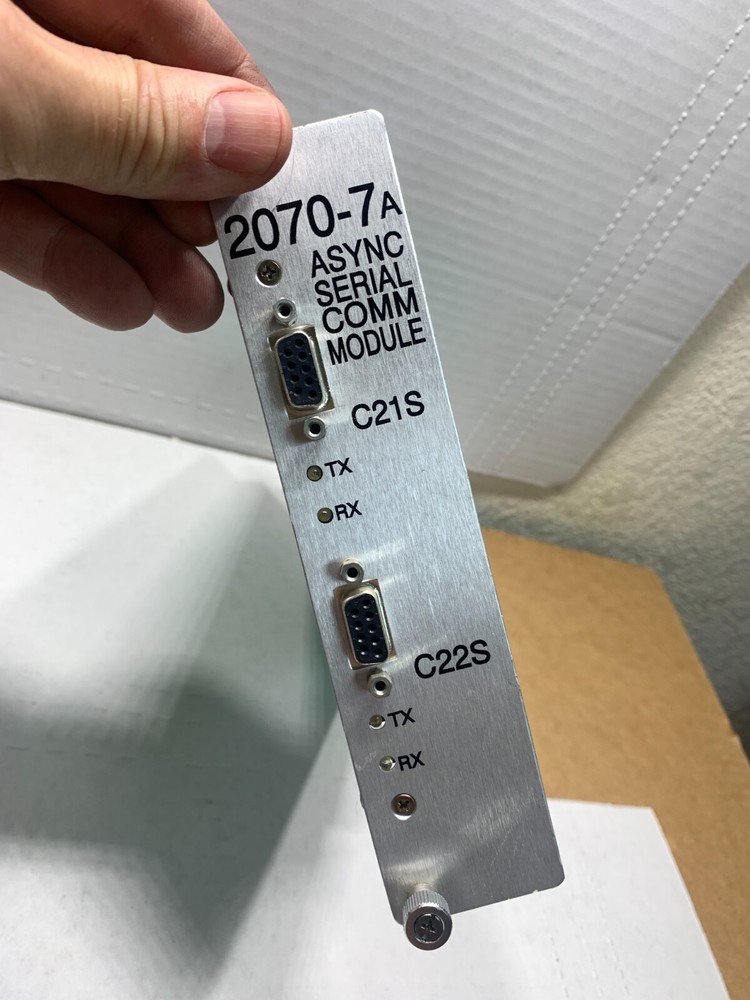 SIEMENS 2070-27A ASYNC SERIAL COMM Module For ATC controller