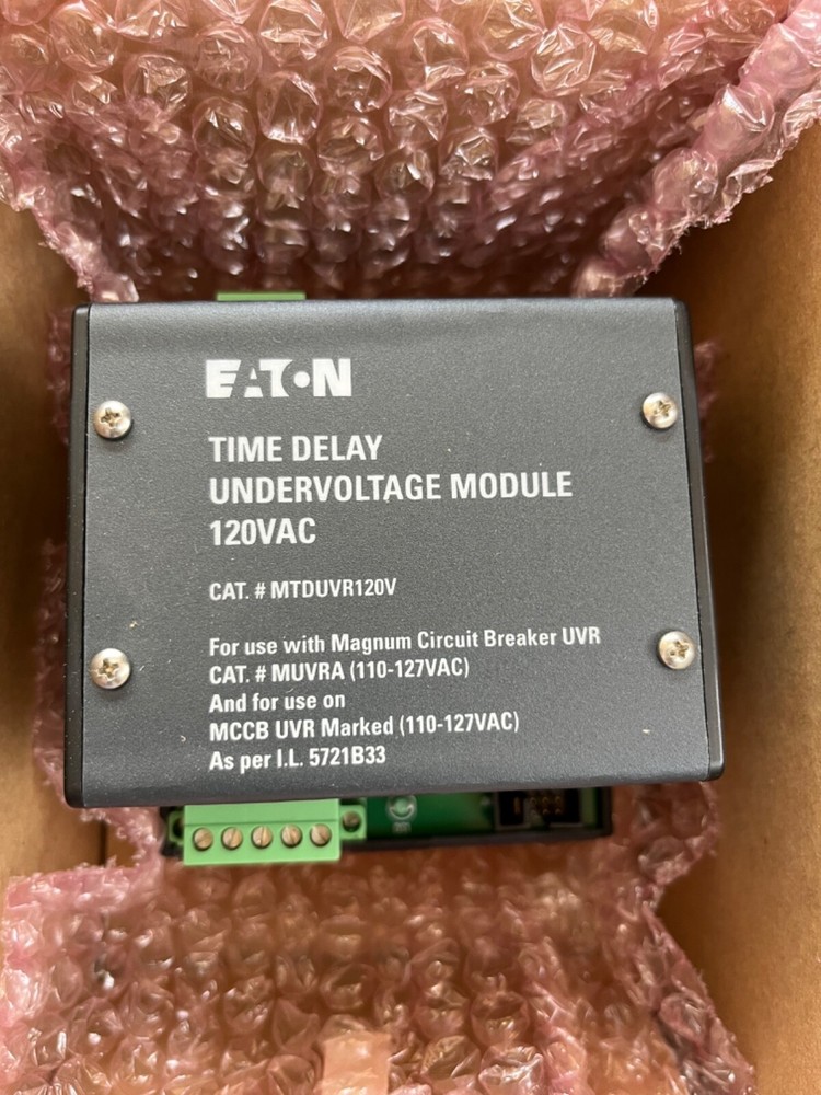 EATON MTDUVR120V Time delay undervoltage module