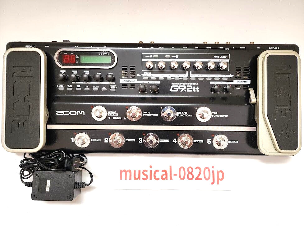 Zoom G9.2tt Multi-Effects Guitar Effect Pedal