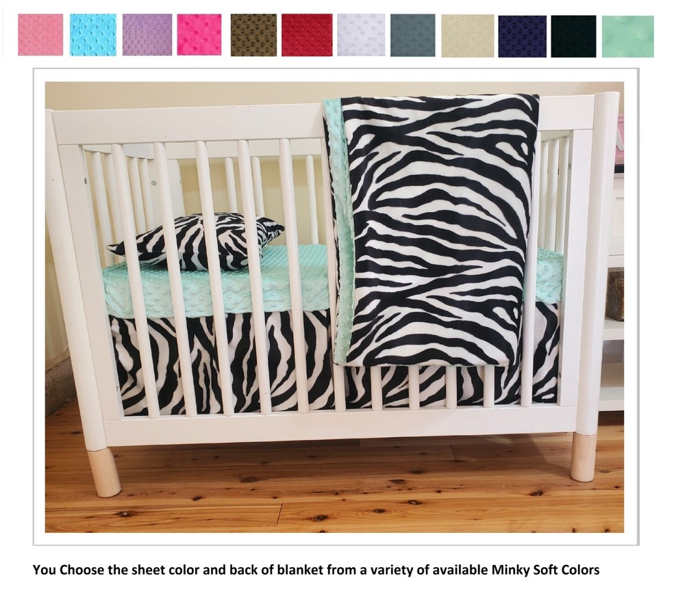 Zebra Crib Bedding Zebra Print Baby Bedding Set