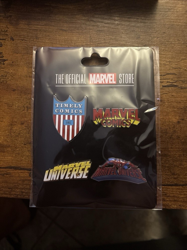 Marvel NYC SDCC 2025 Marvel Pins 4 Pack