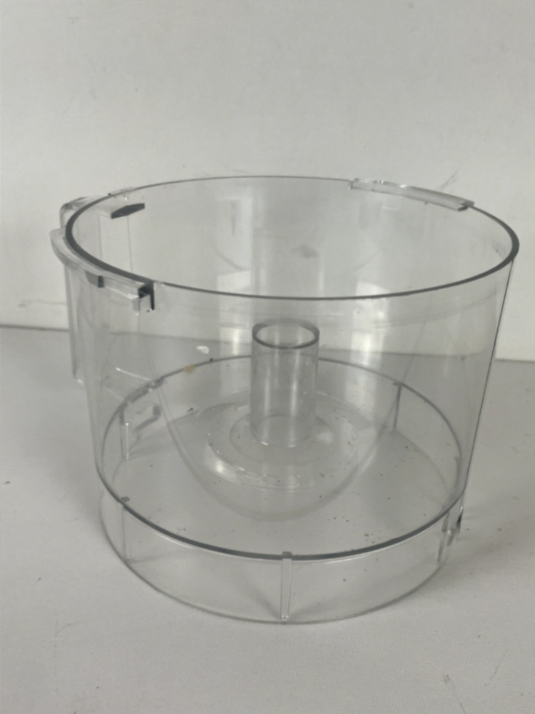 Hamilton Beach Food Processor Replacement Bowl Clear Plastic 6.5 inch 702R