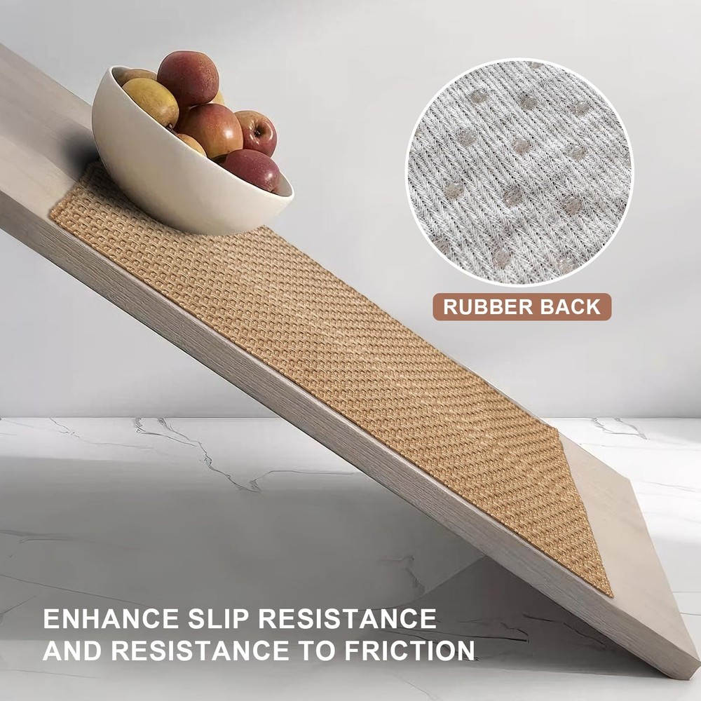 winolive Kitchen Rugs,Kitchen Mats for 20"x30"+20"x48"(Rectangular), Brown