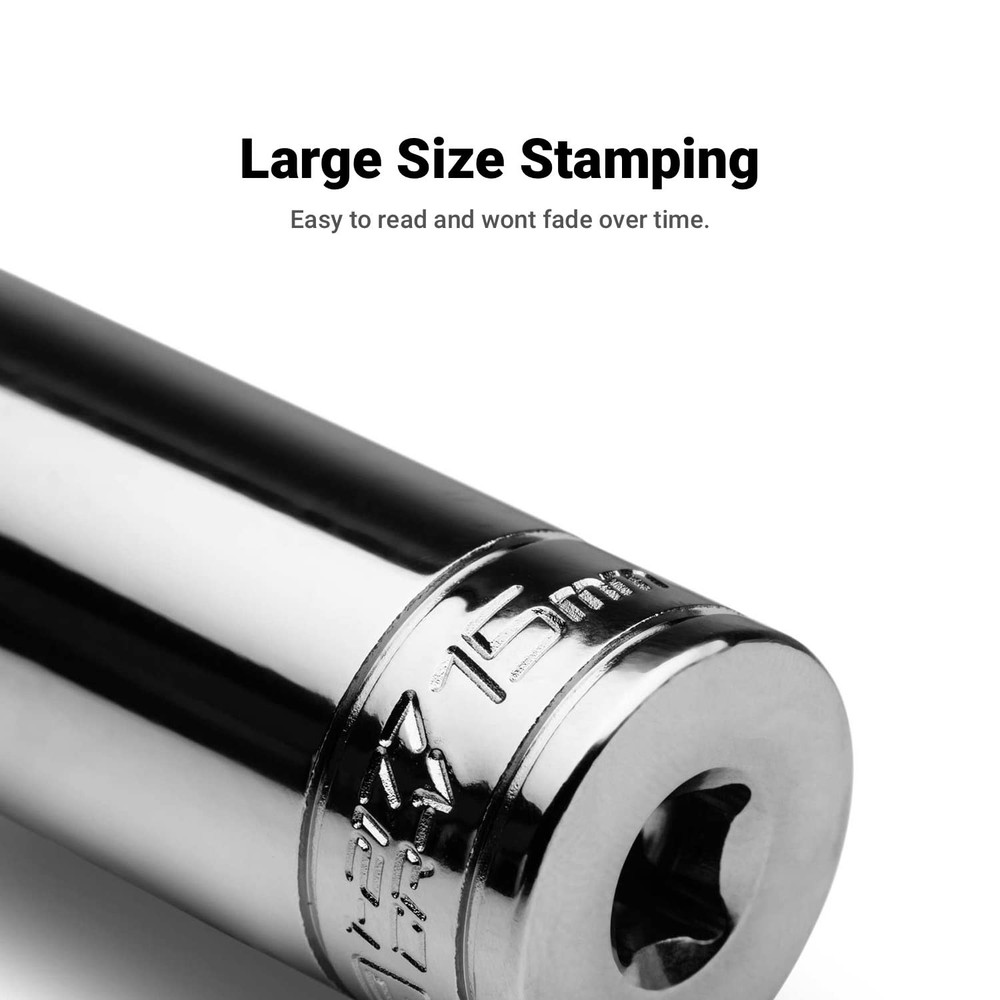 5/16 in. Deep Socket, 1/4 in. Drive, 12-point, SAE