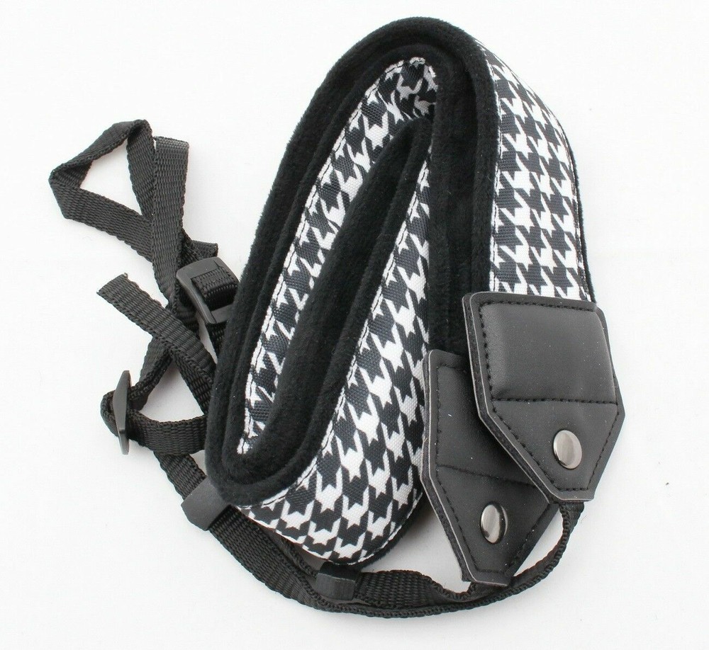 Camera Strap - Black/White