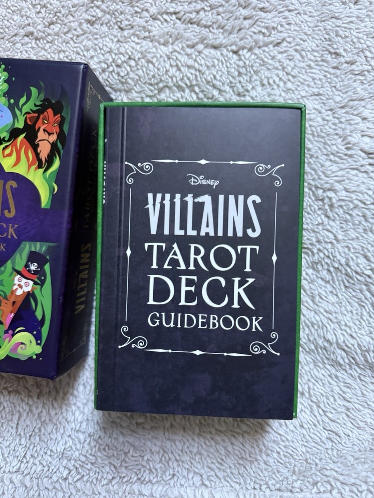 Tarot Card Disney Villains Deck With Guidebook