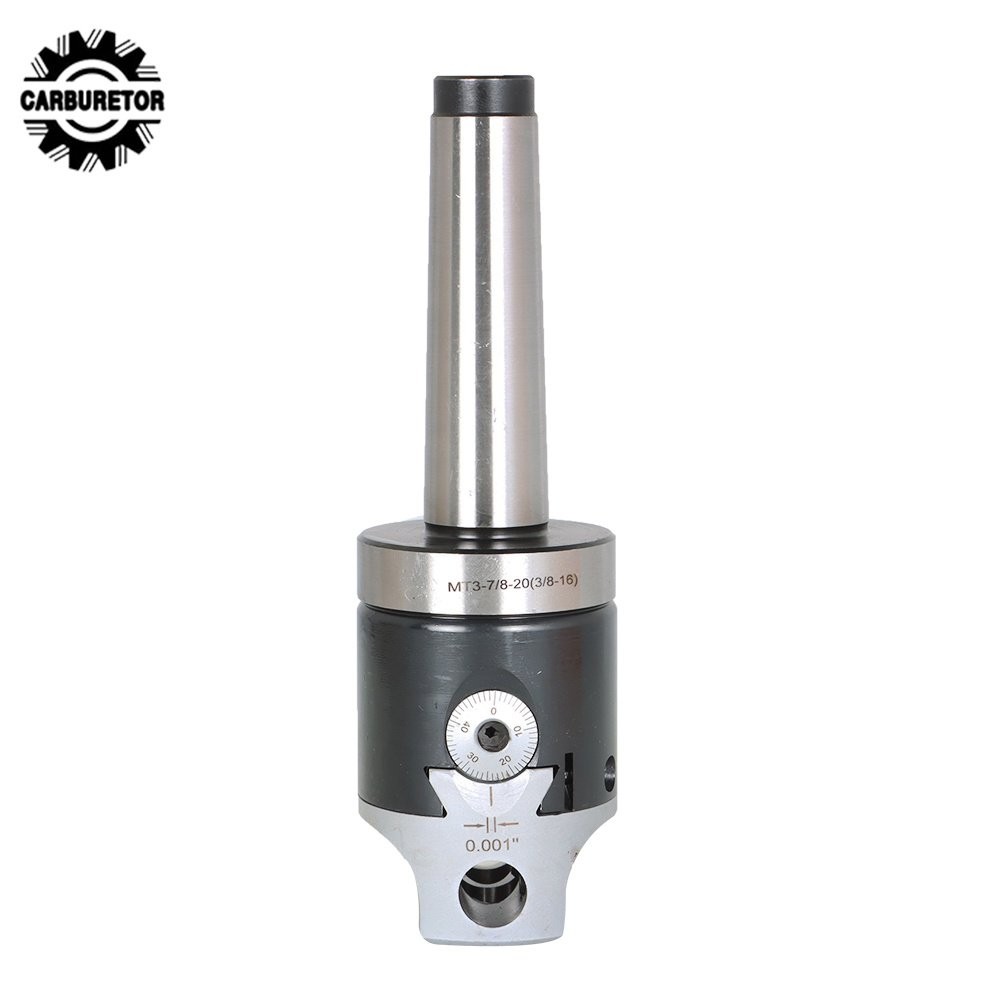 High Precision Boring Head Boring Tool Set 2 Inch Head & MT3 & 1/2 Inch