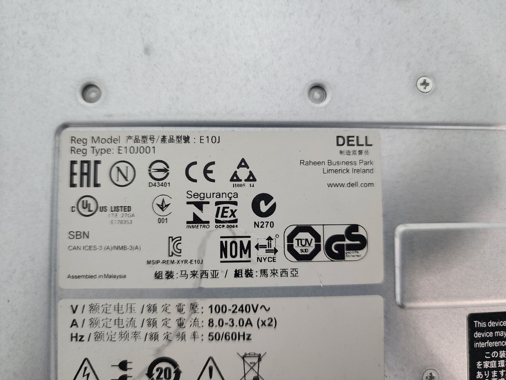 Dell Compellent SC4020 24x1.2tb Storage Array 2x 10G-ISCSI-2 Controller 2x PSU