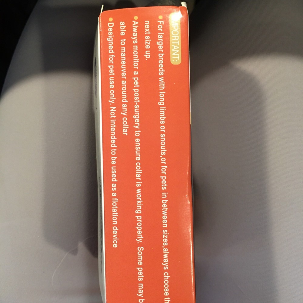 Bencmate Inflatable Collar Size Medium Washable Scratch & Bite Resistant