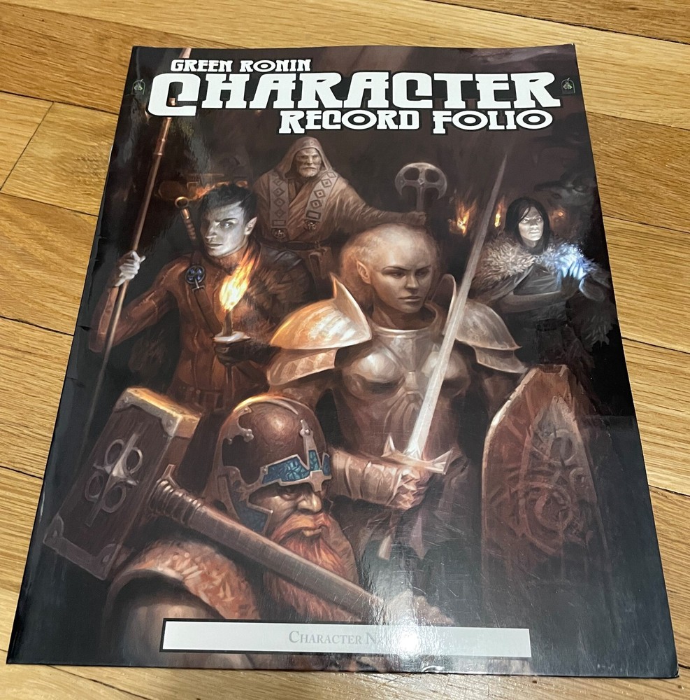Dungeons & Dragons 4e: Green Ronin Character Record Folio