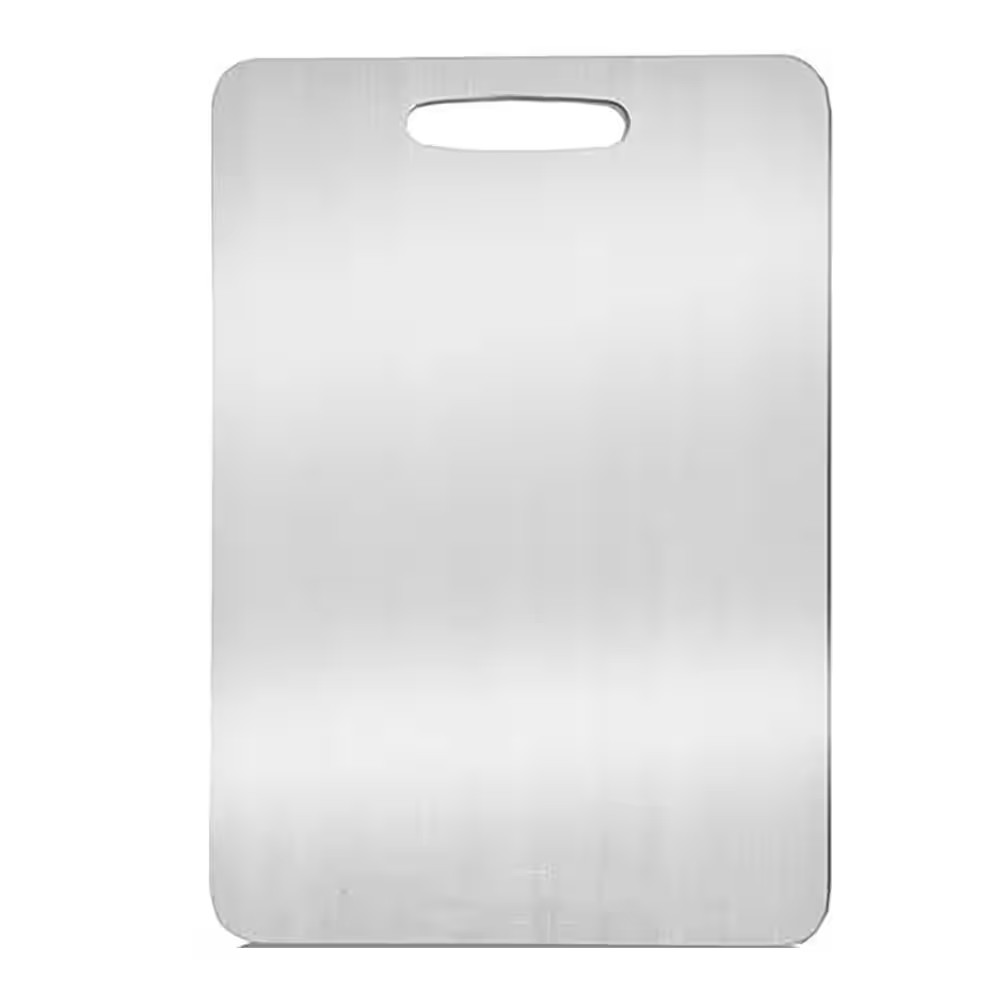 Titanium 15 In. X 11 In. Rectangular Cutting Board with Double - Sided Use