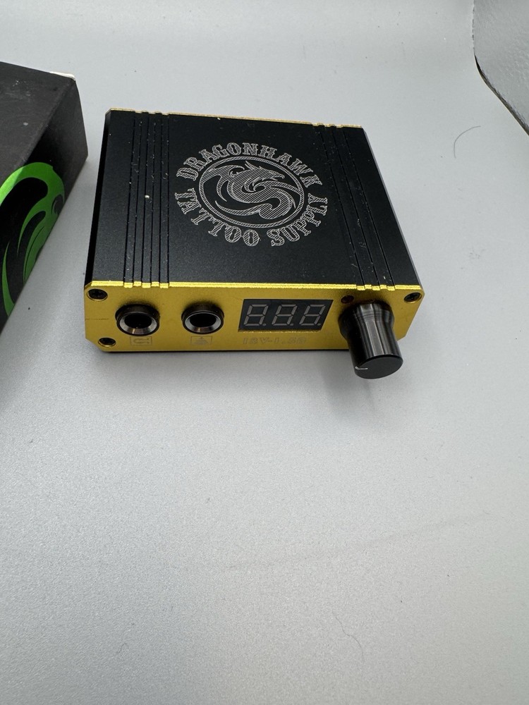 Dragonhawk LCD Dual Tattoo Machine Gun