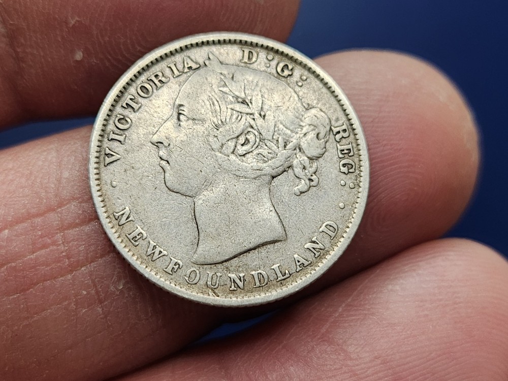 NEWFOUNDLAND - 20 CENTS 1900 - SILVER COINS