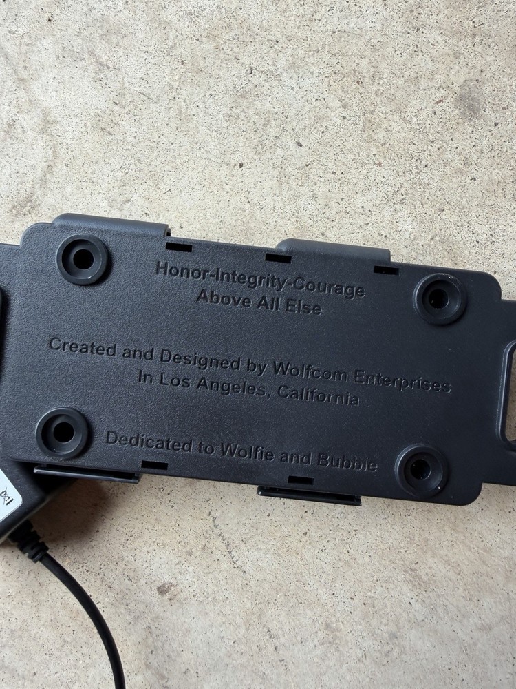 Wolfcom 4 Base Charger With AC Adapter