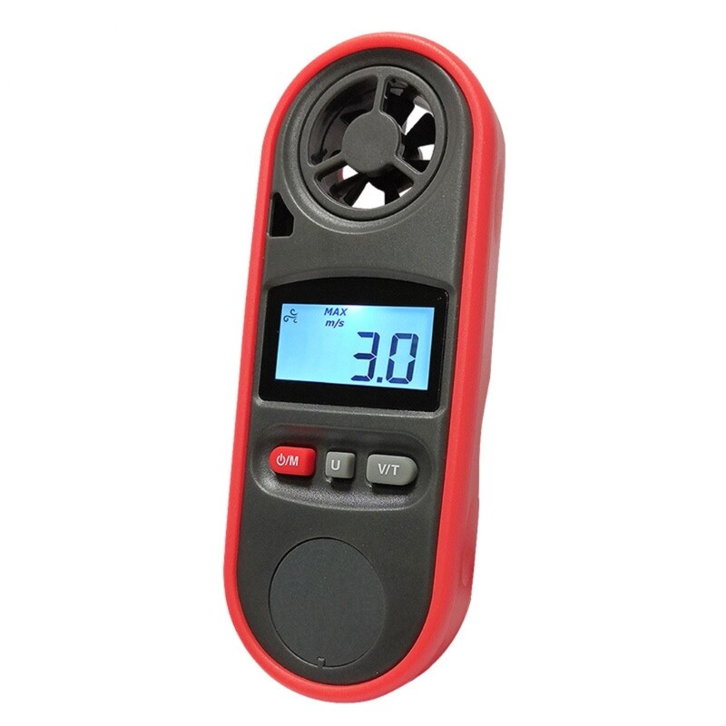 Efficient Anemometer Speed Meter for Measuring Wind Speed Temperature Accurately
