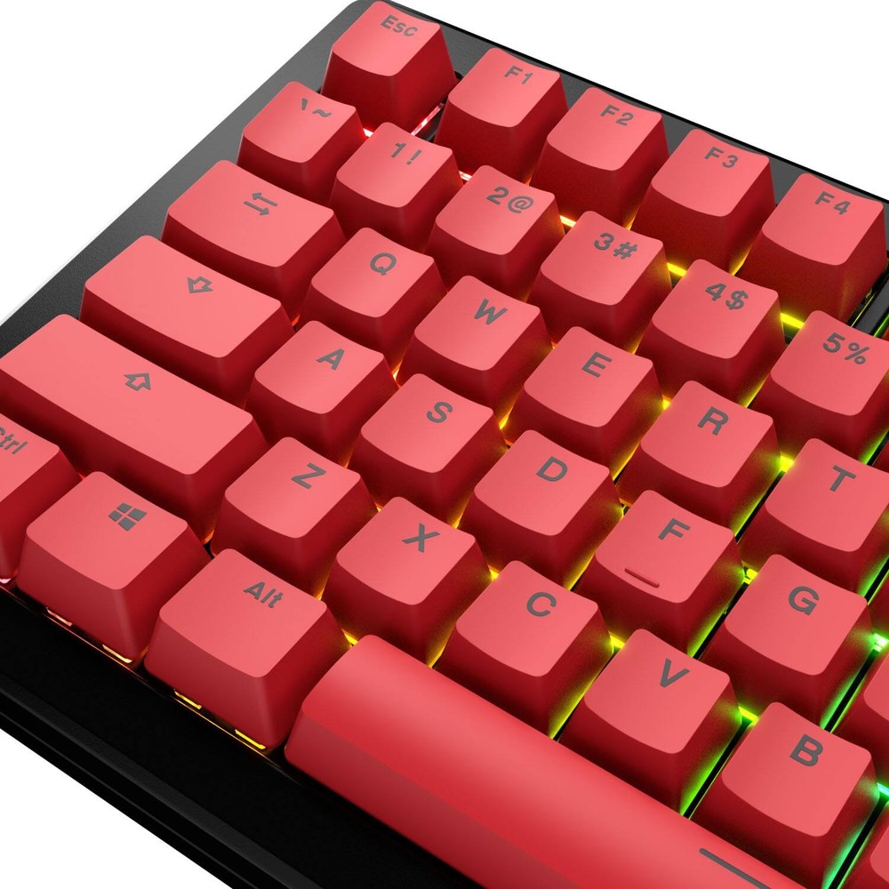 Glorious - GPBT Basics Universal Keycap Set Compatible with Most 100% 85% 80%...