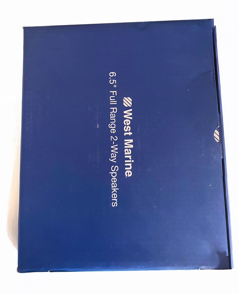 West Marine 6.5" Full Range 2-Way Speakers