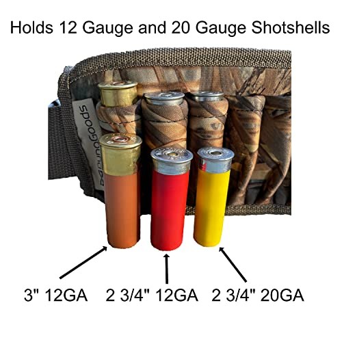 Shell Belt - Adjustable Belt, Zipper Storage Pocket, Camo