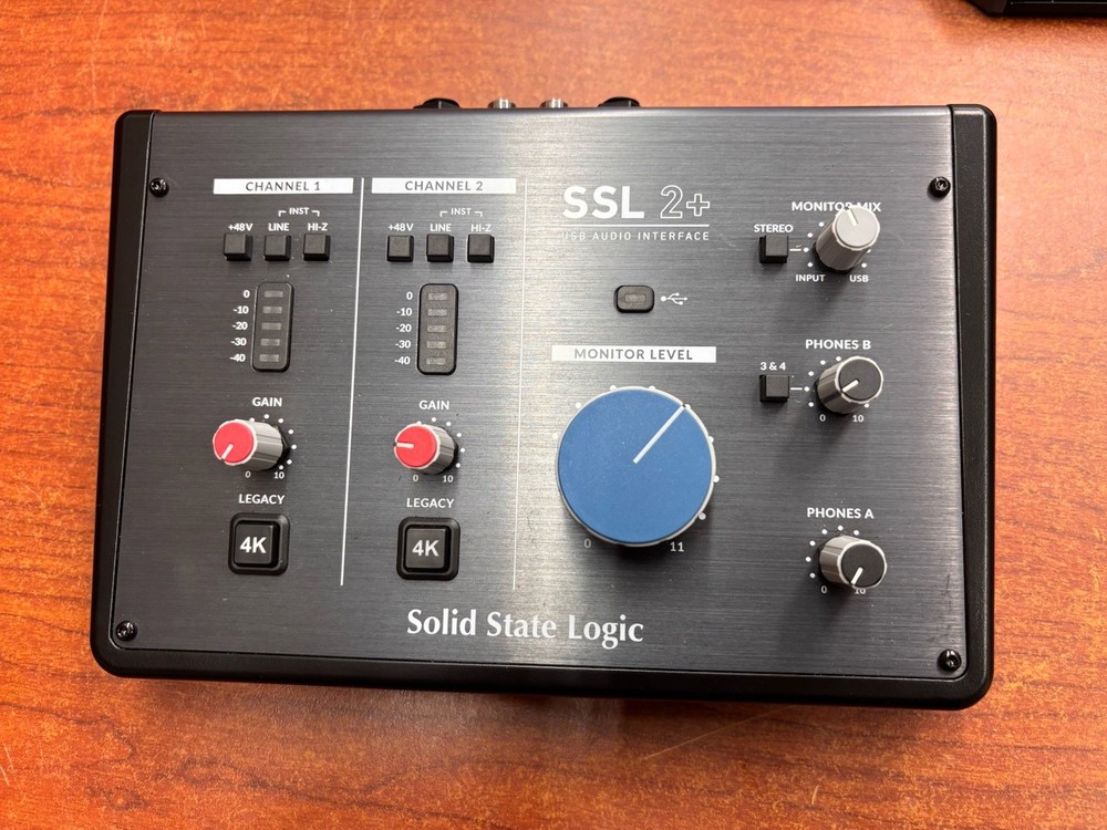 Solid State Logic SSL2+ Audio Interface Excellent Condition