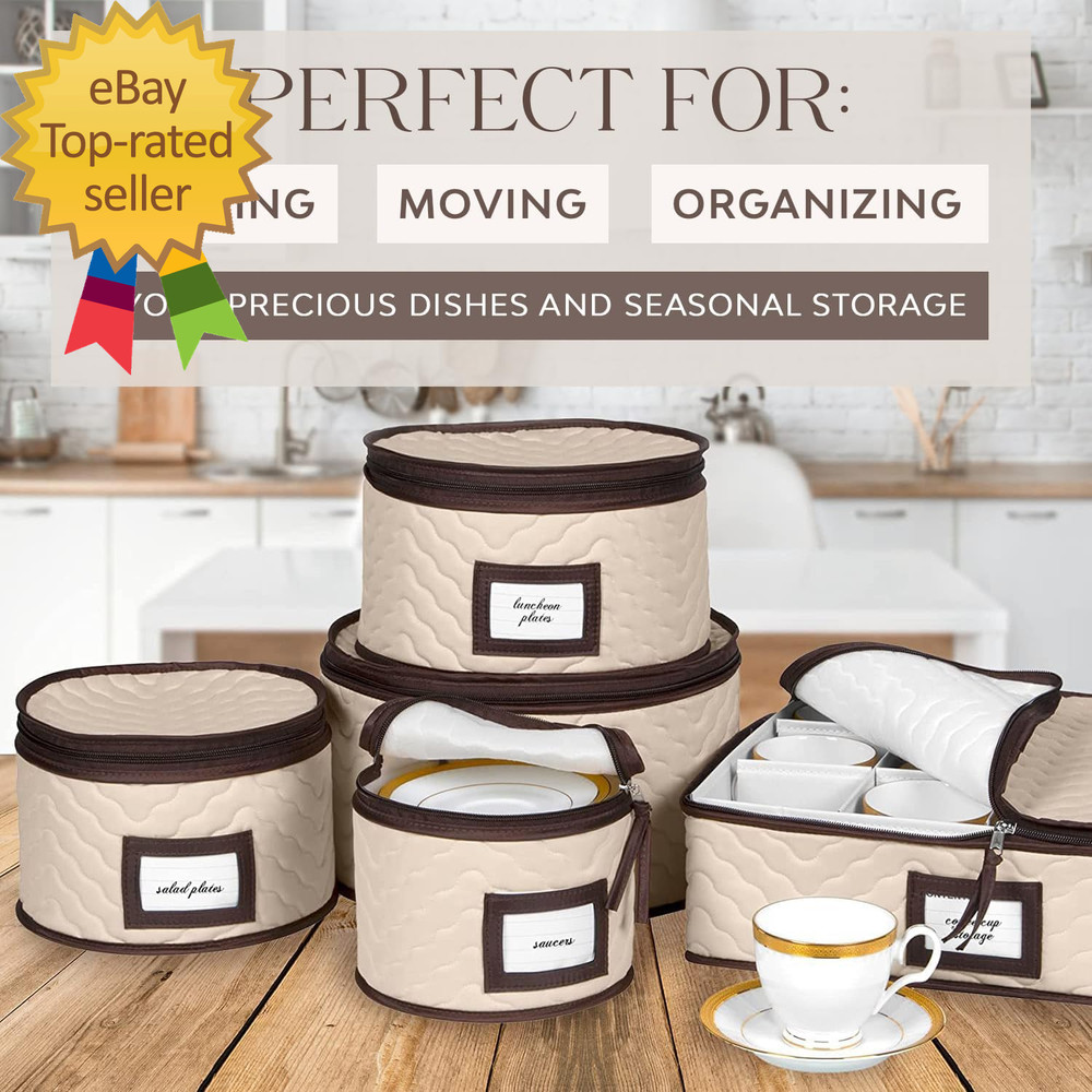 China Storage Containers 5-Piece Set Moving Boxes for Dinnerware Glasses