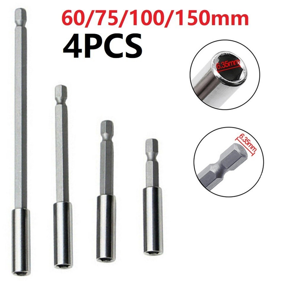Screw Bits Extension Rod Hex-shank Quick Change Replacement Screwdriver