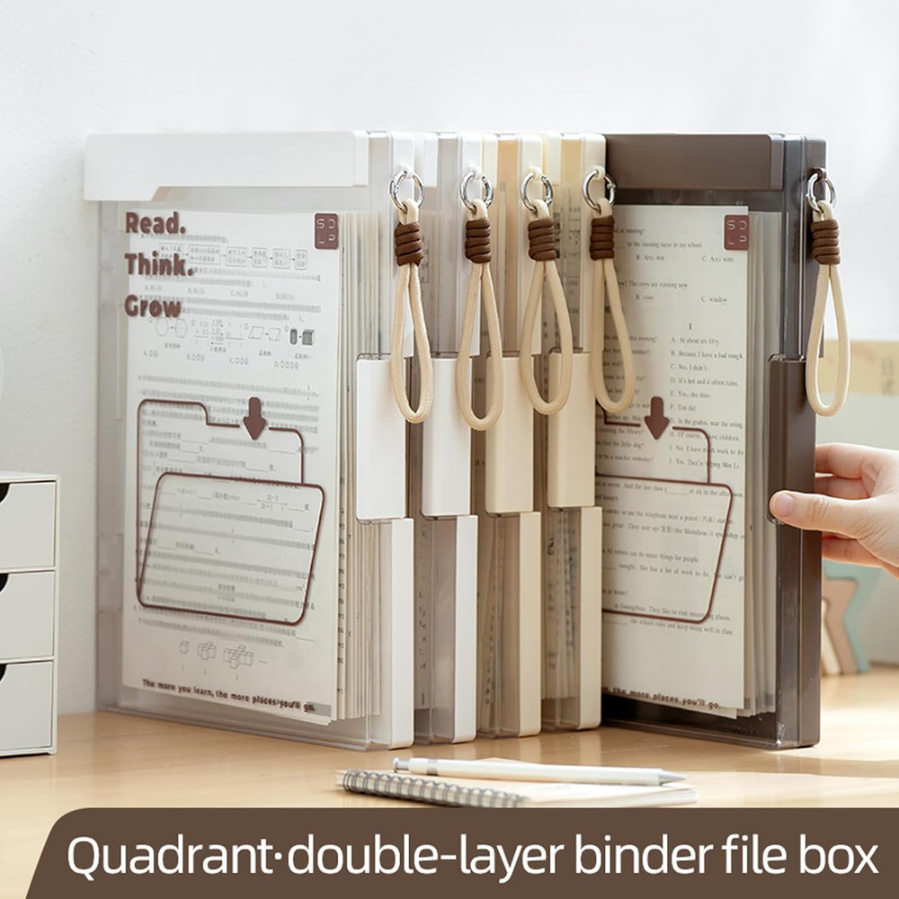 Reinforced Clipboard with Storage, Inner Plastic Folder Attached, Heavy Duty Pla