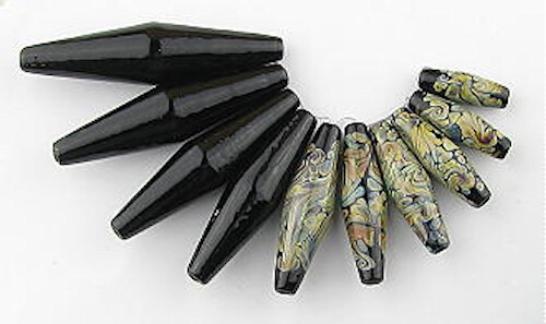BICONE Graphite Molds, 4 Versions, Premier Graphite Glass Tool