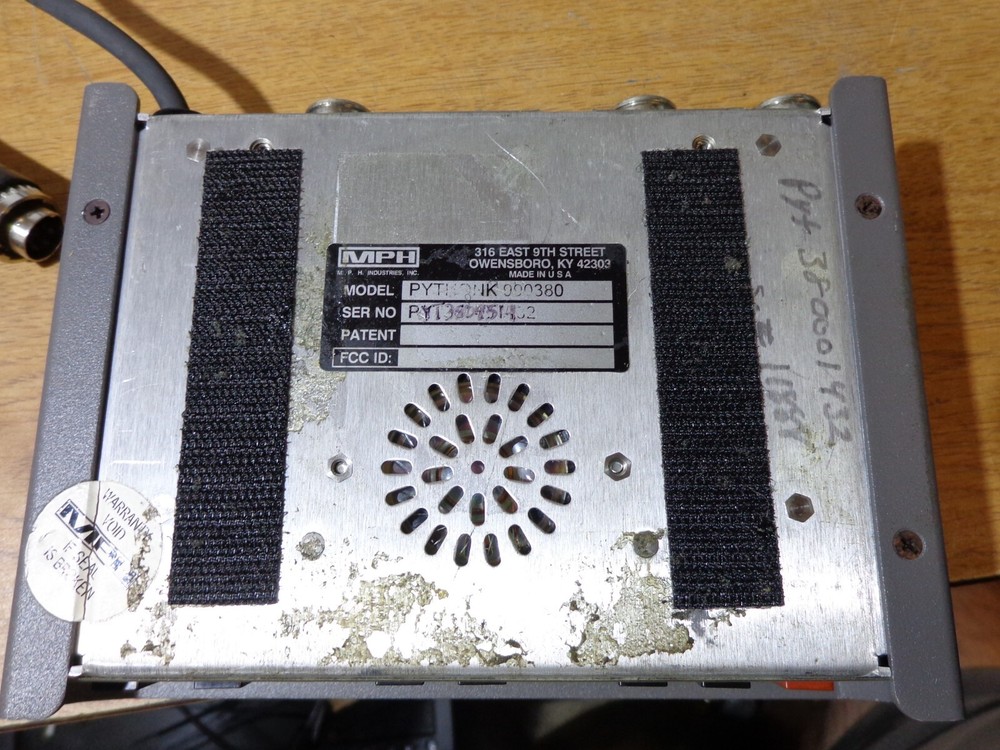 MPH Python II 2 FS K-band Radar PYTHONK 990380 Control Module Base Only