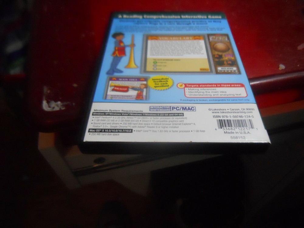 Capture The Flag - A Reading Comprehension Game PC Software FREE SHIP