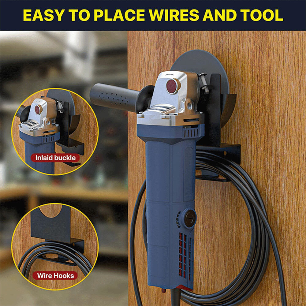 Angle Grinder Holder Multipurpose Wall-mounted Hanger JQ