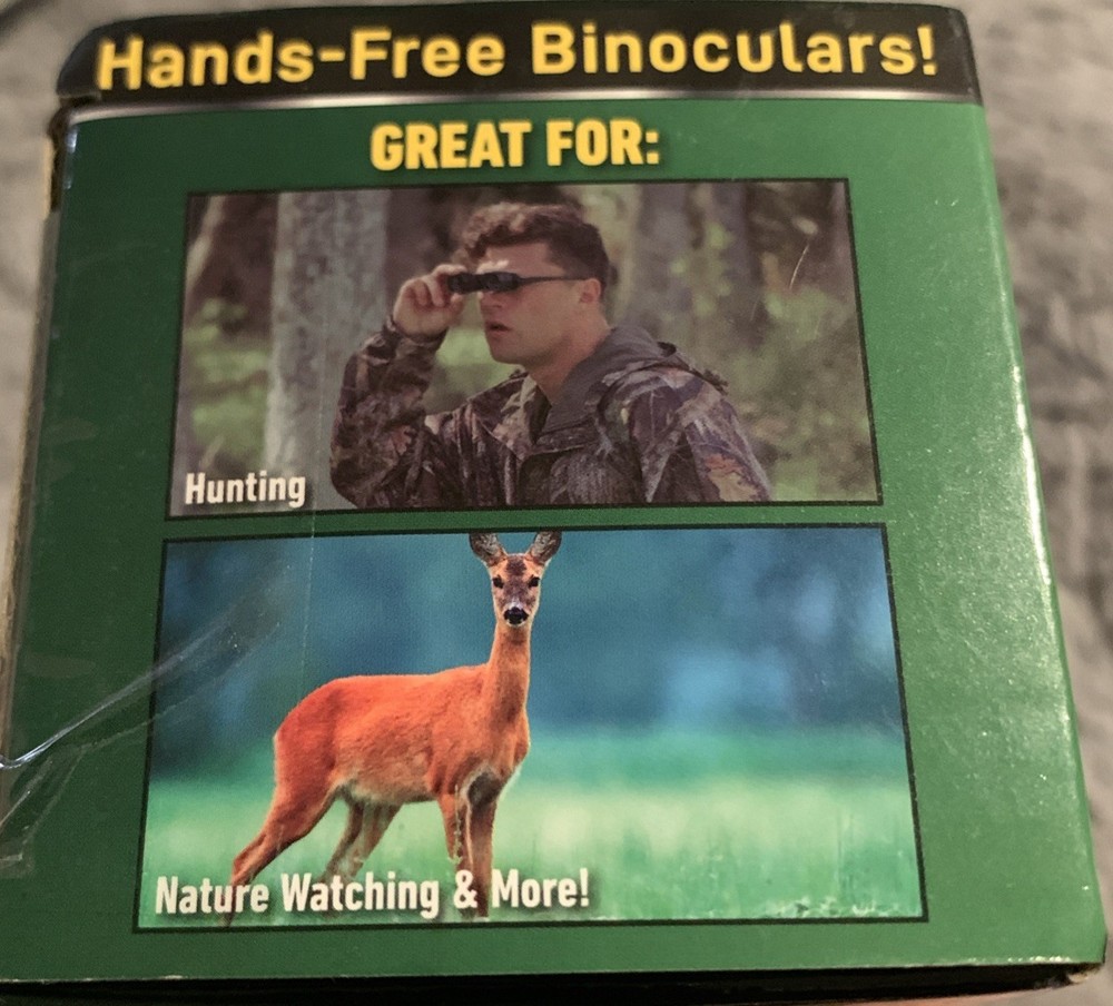 Zoom Optics Hands Free Binocular Glasses