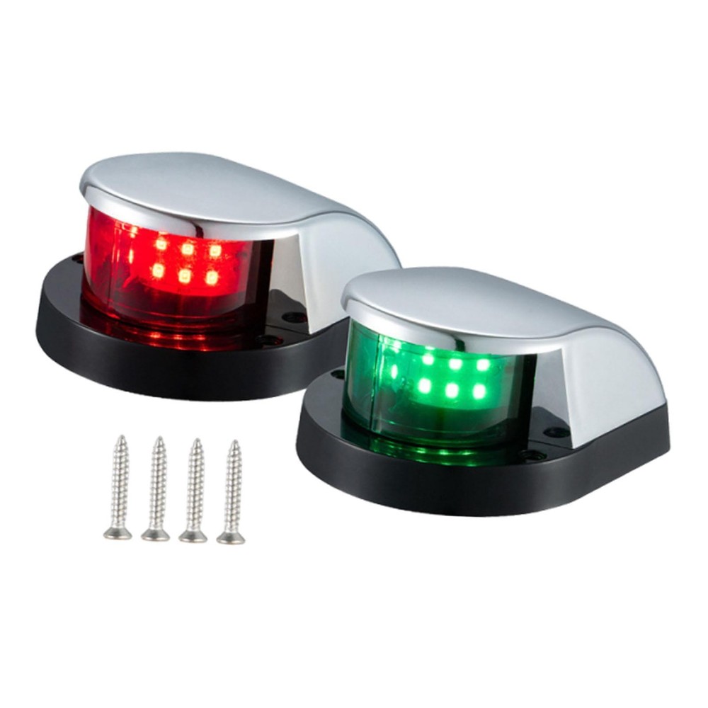 2 Pieces Boat Navigation Light Accessory Professional High Visibility Bass Easy