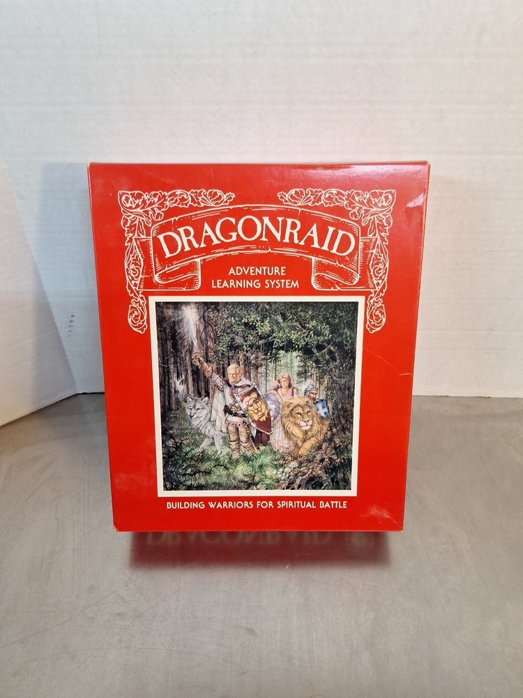 DRAGONRAID Christian RPG Fantasy Board Game Complete  RARE