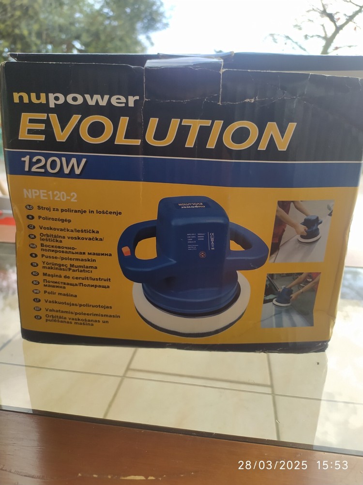 NEW NEVER USED NUPOWER EVOLUTION CAR BODY POLISHER